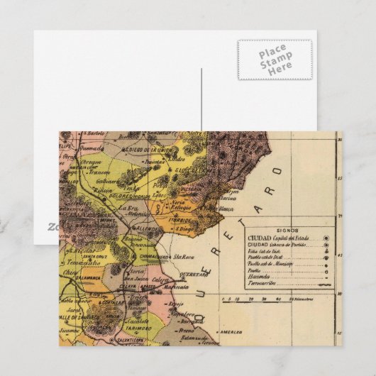 Guanajuato, Mexico Briefkaart (Voorkant / Achterkant)