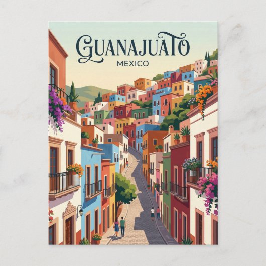 Guanajuato Mexico Briefkaart (Voorkant)