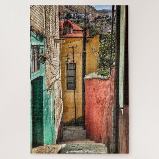 Guanajuato Mexico. Jigzaag Puzzle Legpuzzel (Verticaal)