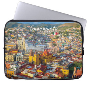 Guanajuato, Mexico - Kleurrijk stadsbeeld Laptop Sleeve