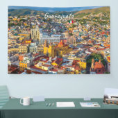 Guanajuato, Mexico - Kleurrijk stadsbeeld Spandoek (Beurs)