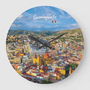 Guanajuato, Mexico - Kleurrijk stadsgezicht Grote Klok