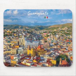 Guanajuato, Mexico - Kleurrijk stadsgezicht Muismat