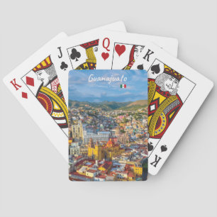 Guanajuato, Mexico - Kleurrijk stadsgezicht Pokerkaarten