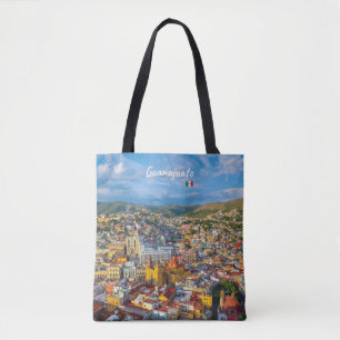 Guanajuato, Mexico - Kleurrijk stadsgezicht Tote Bag