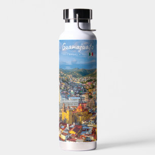 Guanajuato, Mexico - Kleurrijk stadsgezicht Waterfles