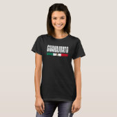 Guanajuato Mexico Mexican Flag State T-shirt (Voorkant volledig)