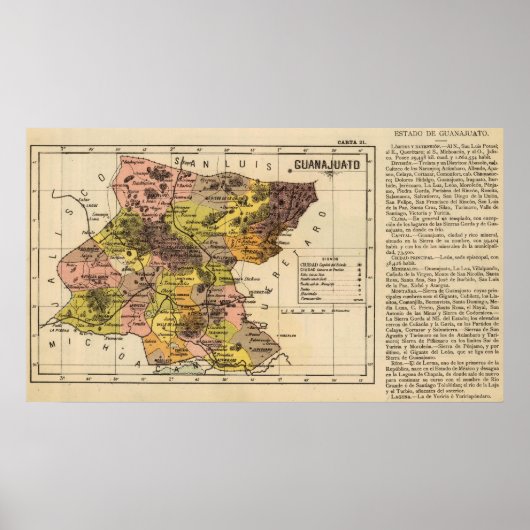 Guanajuato, Mexico Poster (Voorkant)