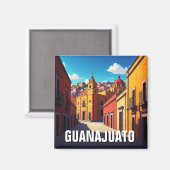 Guanajuato Mexico Reizen Magneet (Voorkant / Achterkant)