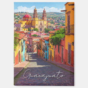 Guanajuato Mexico-Waterverf Magneet