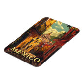Guanajuato, Vintage van Mexico Magneet (Linkerzijde)