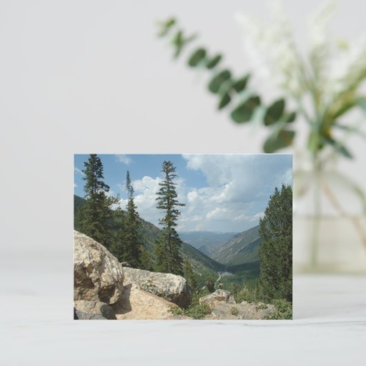 Guanella Pass bij Georgetown Colorado Briefkaart (Staand voorkant)