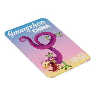 Guangzhou China keiale reisposter Magneet