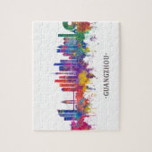 Guangzhou China Skyline Legpuzzel (Verticaal)