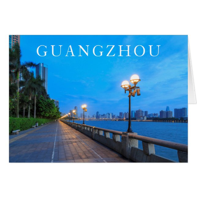 Guangzhou City waterfront (Voorkant Horizontaal)