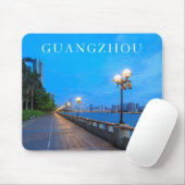 Guangzhou City waterfront Muismat (Met muis)