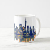 Guangzhou Skyline Koffiemok (Voorkant rechts)
