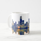Guangzhou Skyline Koffiemok (Voorkant links)