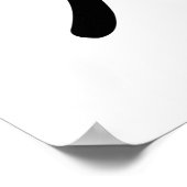 Guangzhou Wing Chun Chinese kalligrafie Poster (Hoek)