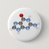 Guanine Ronde Button 5,7 Cm (Voorkant)