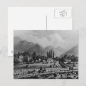 Guanta , uit "Historia de Chili", 1854 Briefkaart (Voorkant / Achterkant)