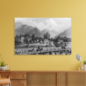 Guanta , uit "Historia de Chili", 1854 Canvas Afdruk (Insitu (Woonkamer))