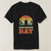Guantanamo Bay - GTMO Land Mine Barbed Wire Point T-shirt (Design voorkant)