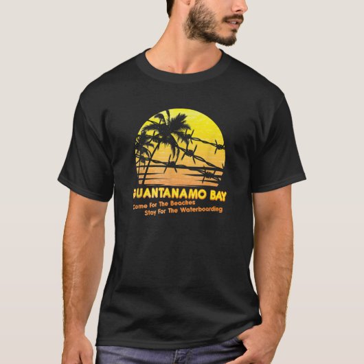 GUANTANAMO BAY T SHIRT (Voorkant)