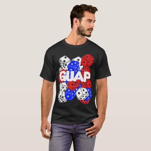 Guap Dice spel T-shirt (Voorkant volledig)