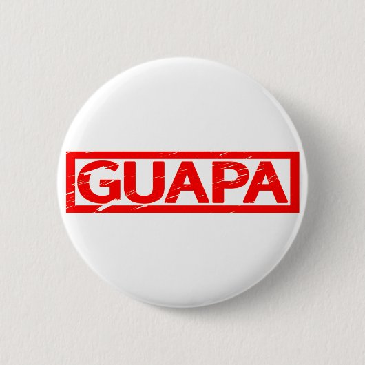 Guapa Stamp Ronde Button 5,7 Cm (Voorkant)