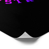 Guapo Barbering Black Gloss Poster W/ Rainbow (Hoek)