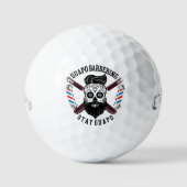 Guapo Barbering Custom Callaway Supersonft Golfballen (Voorkant)