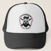 Guapo Barbering Trucker Hat Pet (Voorkant)