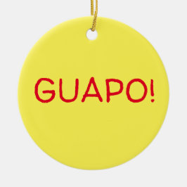 guapo keramisch ornament
