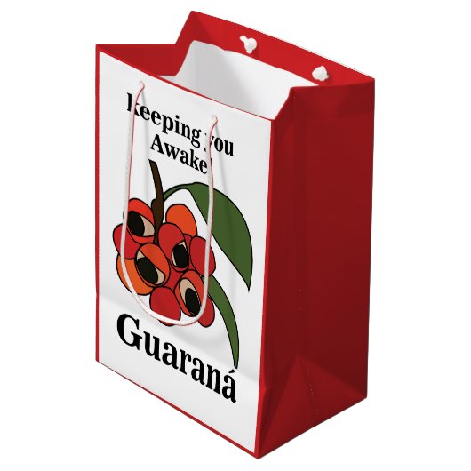 Guarana Fruit Plant Botanisch Medium Cadeauzakje (Voorkant Gekanteld)