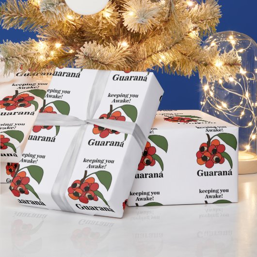 Guarana Plant Botanical Cadeaupapier (Feestdagen)