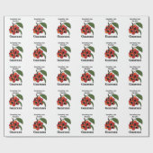 Guarana Plant Botanical Cadeaupapier (Vlak)