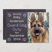 Guard Dog Duty begint met de aankondiging van de z (Voorkant / Achterkant)