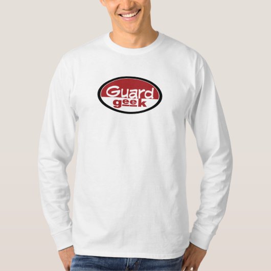 Guard Geek red T-shirt (Voorkant)