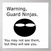 Guard Ninjas Poster (Voorkant)