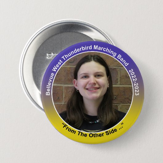 Guard Olivia 10 Ronde Button 7,6 Cm (Voorkant /achterkant)