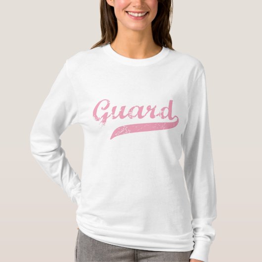 Guard Pink Hoodie T-shirt (Voorkant)