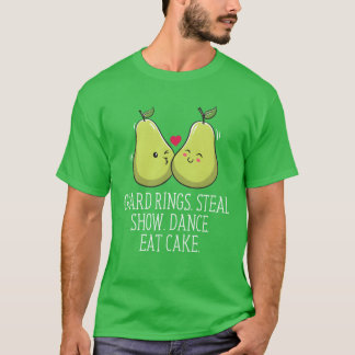Guard Rings Steal Show Dance Eat Cake Little Ring  T-shirt