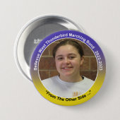 Guard Shaylee 10 Ronde Button 7,6 Cm (Voorkant /achterkant)