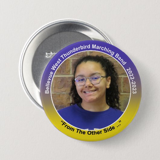 Guard Sophia 11 Ronde Button 7,6 Cm (Voorkant /achterkant)