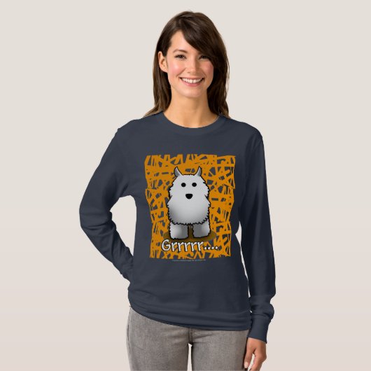Guard Westie T-shirt (Voorkant volledig)