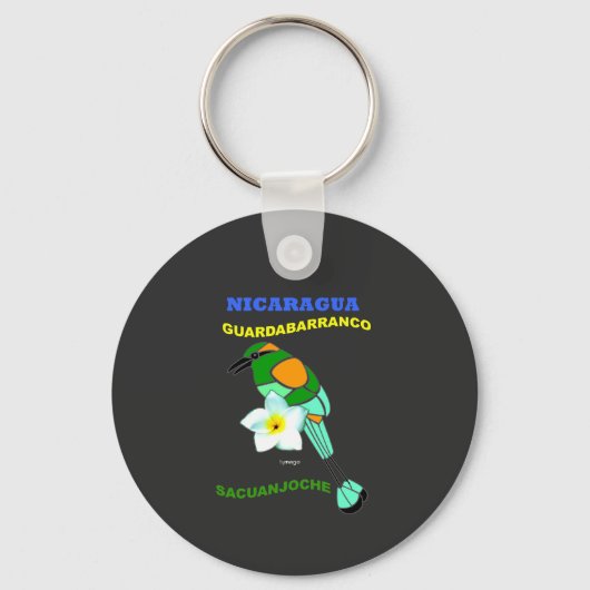 GUARDABARRANCO-VOGEL SLEUTELHANGER (Voorkant)