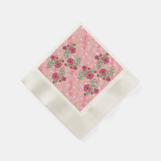 Guardanapo de Papel flores e joaninhas Servet (Hoek)