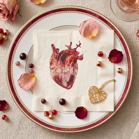 Guardanapo De Papel Hearts Servet