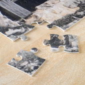 Guarded Light Through Wooden Bars Legpuzzel (Zijkant)